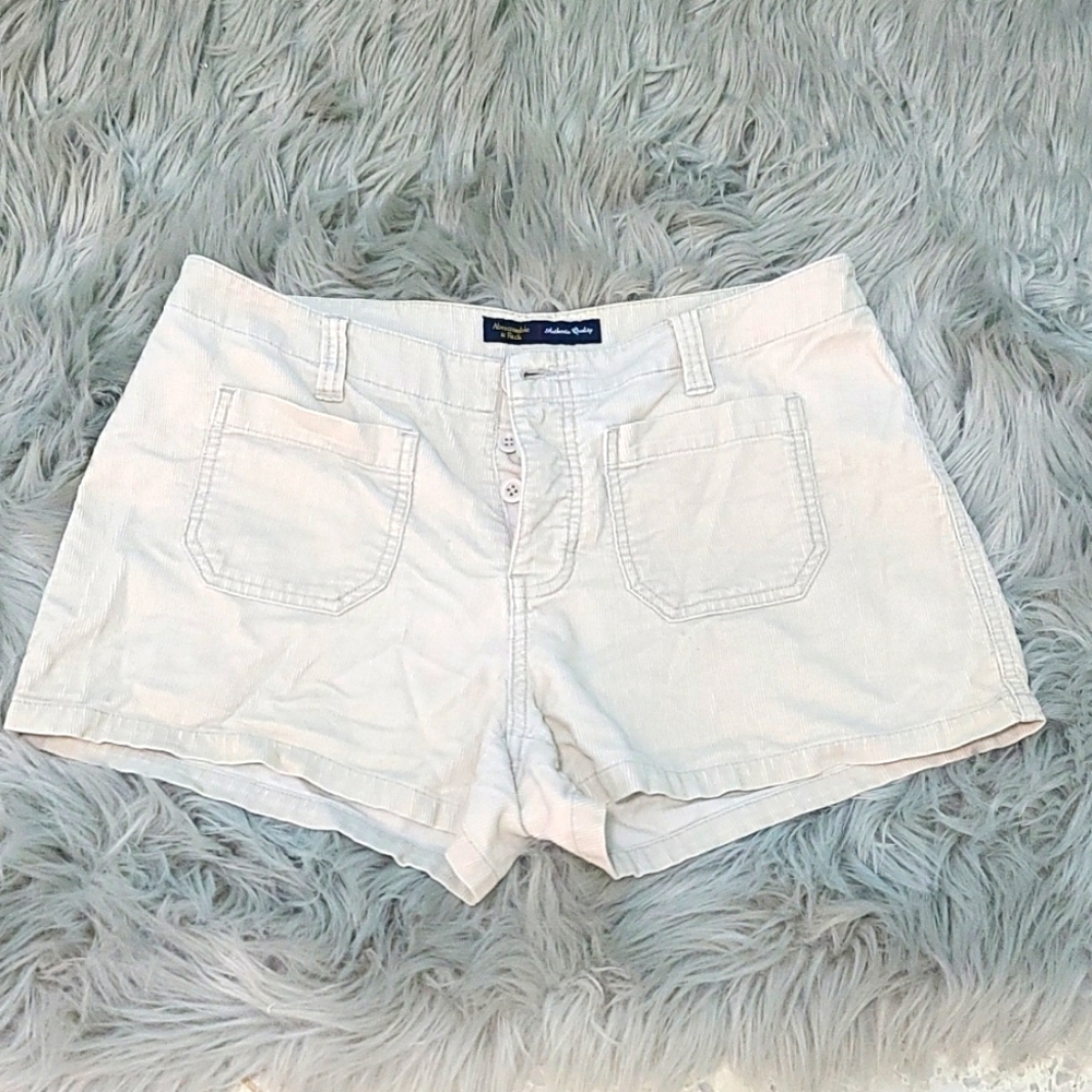 Abercrombie and Fitch, 10, Corduroy tan